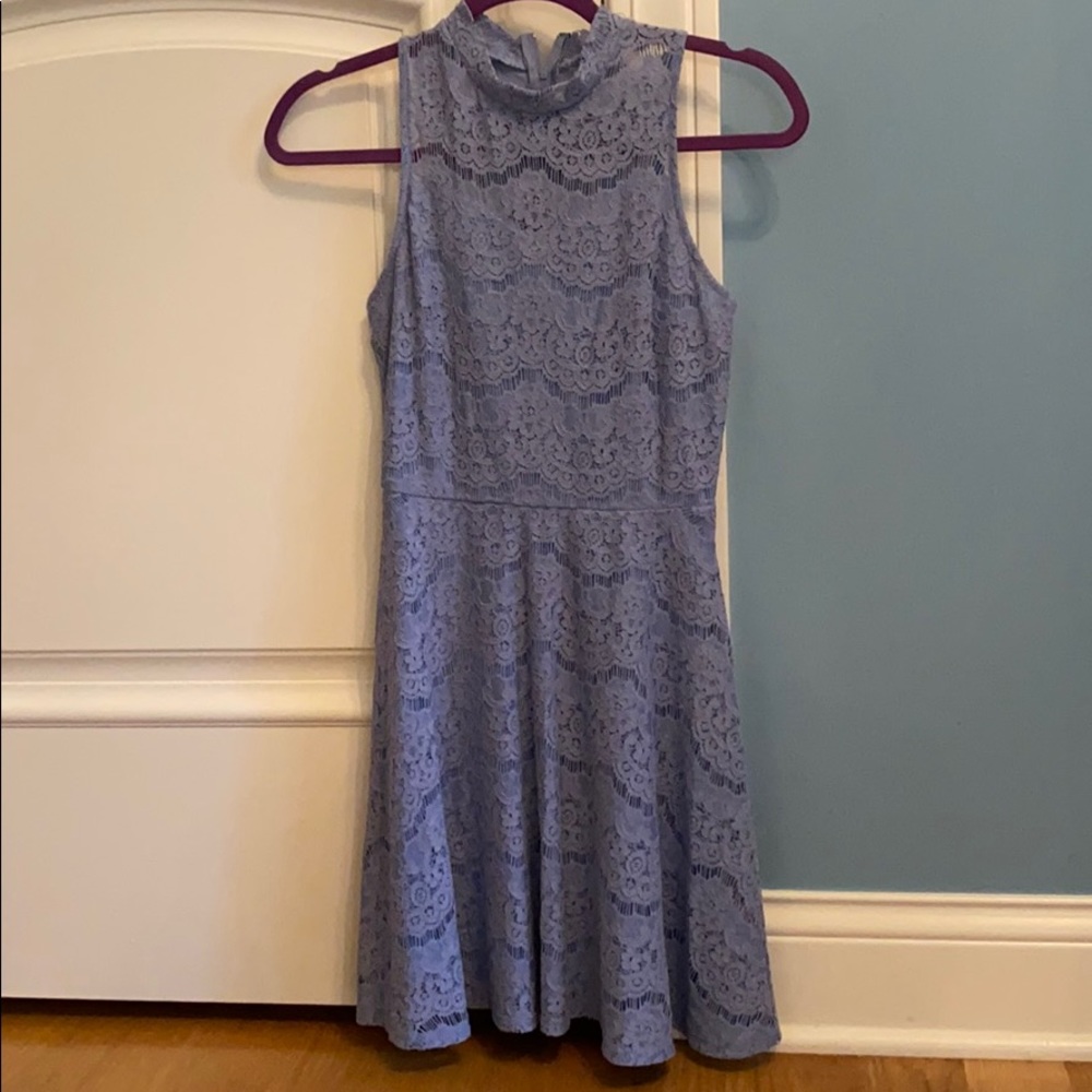 Light Blue Floral Dress